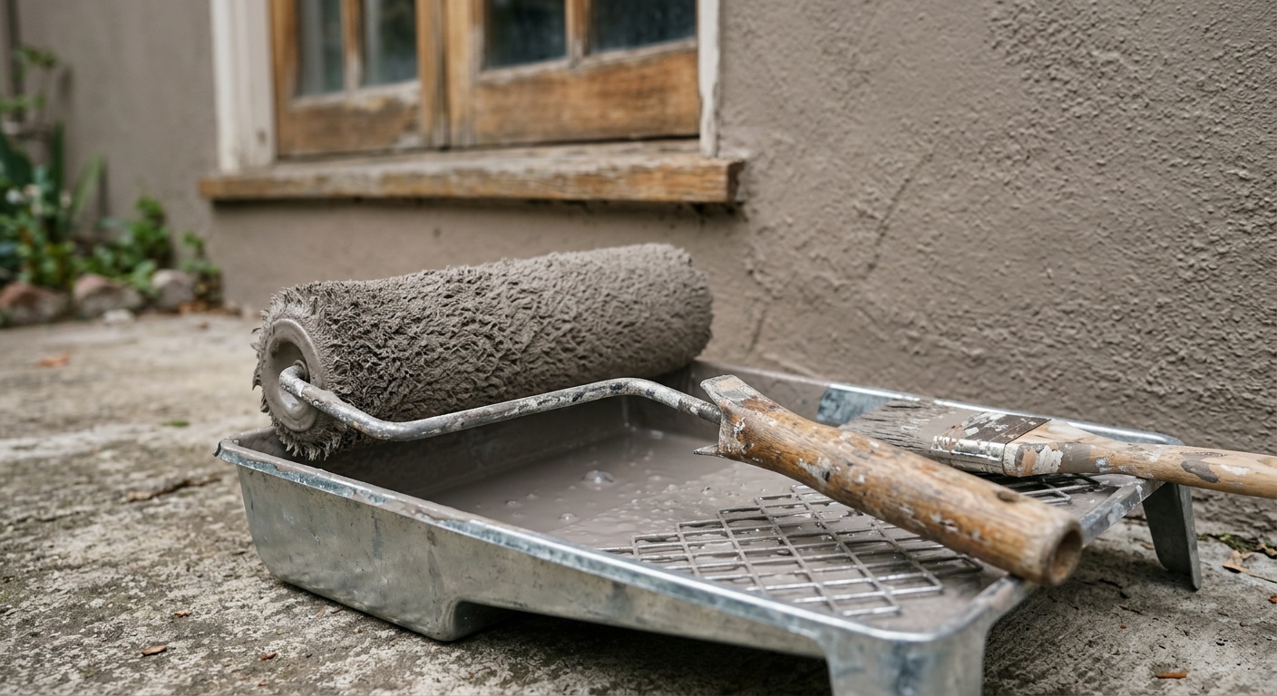 Exterior house painting