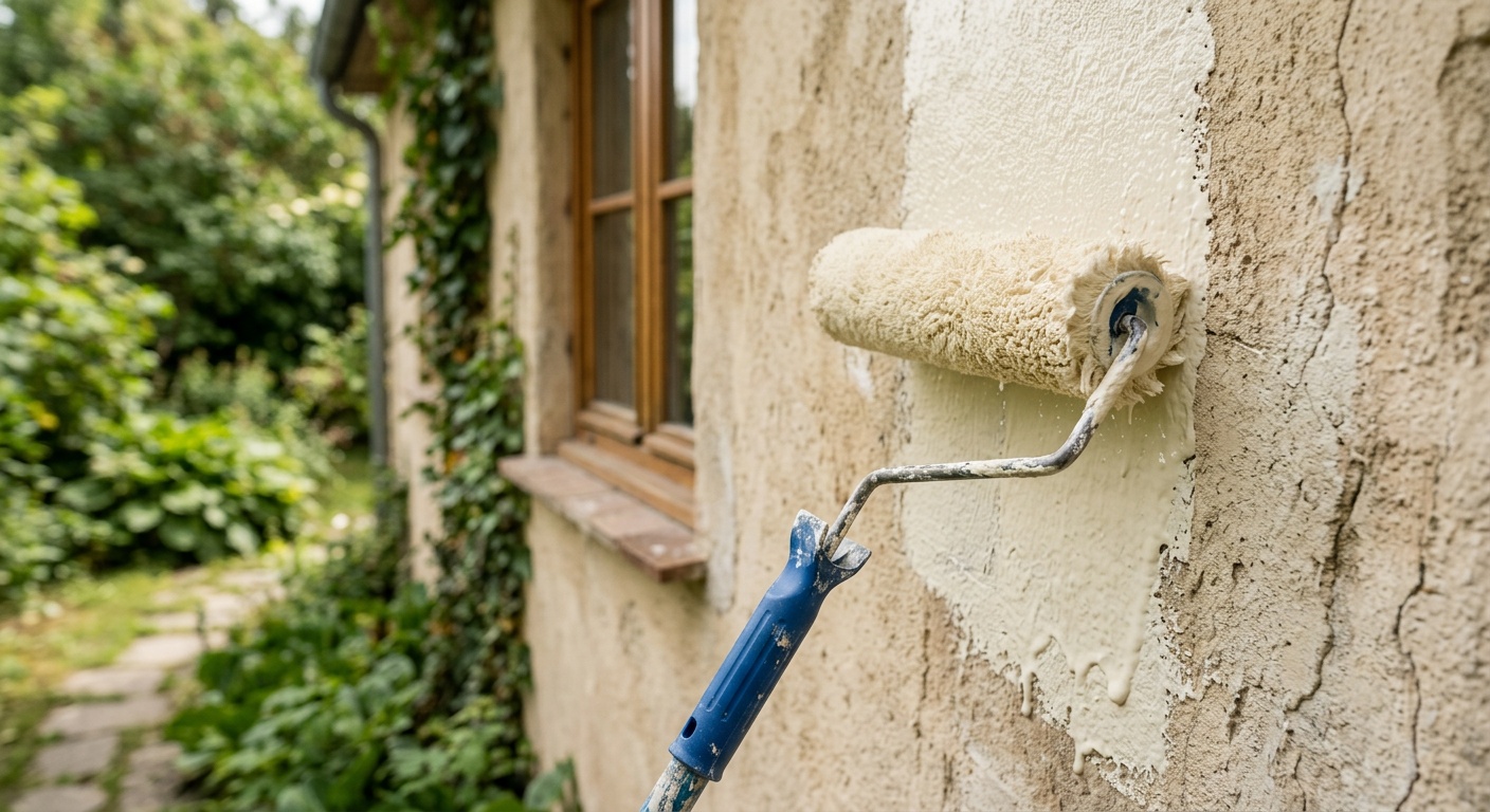 Exterior house painting